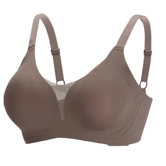 Fengactive Smoothing Bra for Women Anti Sagging Wireless Push Up Bras No Underwire Full Coverage Bra Comfy Bras