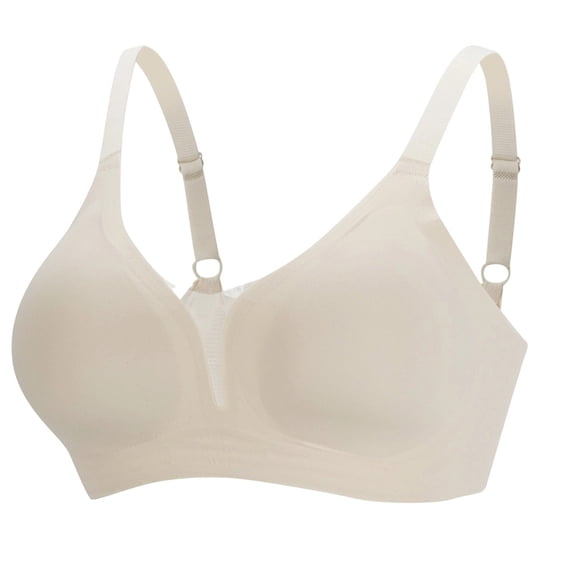 Fengactive Smoothing Bra for Women Anti Sagging Wireless Push Up Bras No Underwire Full Coverage Bra Comfy Bras
