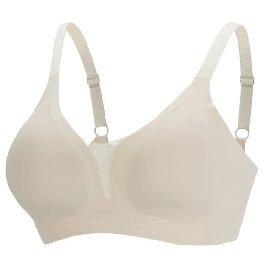 Fengactive Smoothing Bra for Women Anti Sagging Wireless Push Up Bras No Underwire Full Coverage Bra Comfy Bras