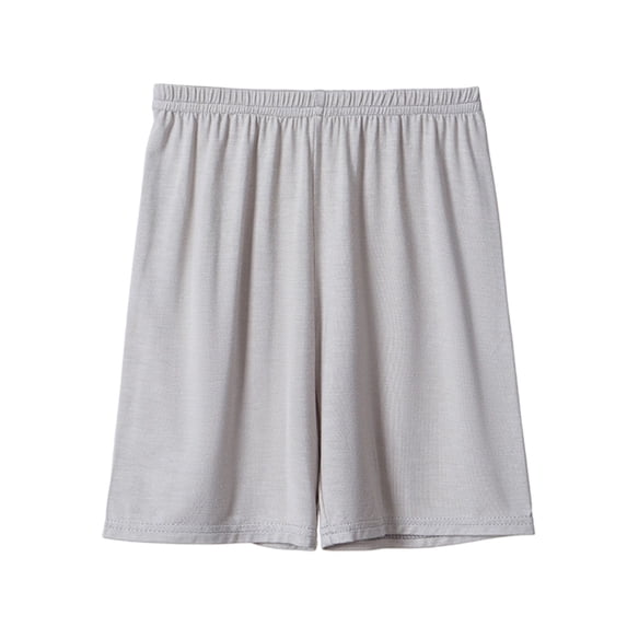 Fengactive Soft Sleep Shorts For Boys Girls Solid Elastic Waist Daily Casual Sports Base Short Pants 1-17T