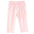 thumbnail image 1 of QINGFSAP Toddler Baby Unisex Breathable Ribbed Knit Pants Elastic Waist Casual Trousers with Cartoon Print for Boys Girls 0-3T, 1 of 9