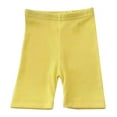 thumbnail image 1 of QINGFSAP Toddler Boys Girls Candy Color Bike Shorts Elastic Waist Ribbed Fabric Soft Skin Friendly Five-Point Casual Shorts, 1 of 3