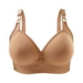 thumbnail image 1 of Fengactive Underwire Bras for Women Full Coverage Support Classic Bra Adjustable Comfort Gathered Soft Sleep Underwear, 1 of 4