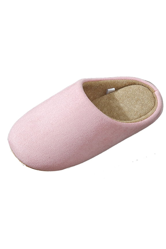 Unisex Lightweight Foam Velour Clog Indoor House Slippers for Women and Men