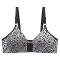 thumbnail image 1 of Fengactive Women's Push Up Front Closure T-Shirt Bra No Underwire Padded Bras Plunge Full Coverage, 1 of 4