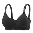 thumbnail image 1 of Fengactive Women's Seamless Comfortable Bra Full Coverage Wireless Stretch T-Shirt Bras Ribbed Push Up Everyday Bralette, 1 of 3