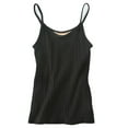 thumbnail image 1 of Fengactive Women's Thermal Tank Top Thick Warm Plush Lined Spaghetti Straps Camisole Shirts Winter Underwear Vest, 1 of 5