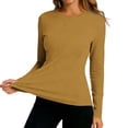 thumbnail image 1 of Fengactive Womens Athletic Top Sun Protection Diagonal Seam Fitted Long Sleeve Workout Shirt, 1 of 9