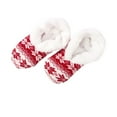 thumbnail image 1 of QINGFSAP Womens Cozy Winter Floor Socks Thick Sherpa Lined Non Slip Patterned, 1 of 4