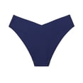 thumbnail image 1 of Fengactive Womens Low Rise Seamless Bikini Panties V Cut Waist Breathable Underwear Soft Briefs for Women, 1 of 3