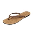 thumbnail image 1 of Fengactive Womens Open Toe Flip Flop Slippers Textured Sole Design Non Slip Outdoor Thong Sandals, 1 of 7