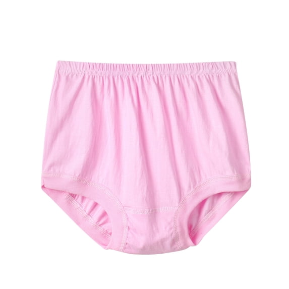 Fengactive Womens Plus Size High Rise Briefs Cotton Loose Fit Panties Elastic Waistband Comfort Underwear