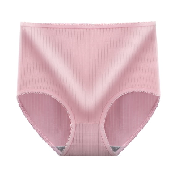 QINGFSAP Womens Plus Size High Rise Period Briefs Cotton Leak Proof Panties Menstrual Underwear for Women