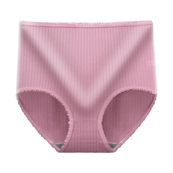 QINGFSAP Womens Plus Size High Rise Period Briefs Cotton Leak Proof Panties Menstrual Underwear for Women