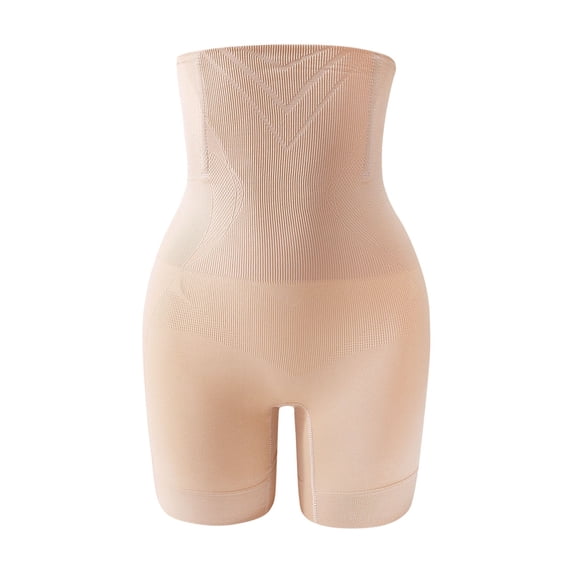 Fengactive Womens Plus Size High Rise Seamless Shaping Safety Shorts Tummy Control Lifting Underwear Women