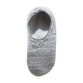 thumbnail image 1 of QINGFSAP Womens Winter Warm Fleece Lined Slipper Socks Cozy Non Slip Bow Decoration Low Cut Floor Socks, 1 of 8