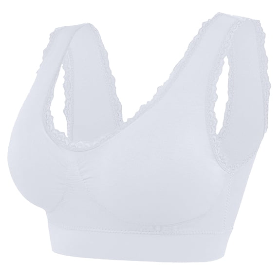 Fengactive Workout Bras for Women Comfort Support and Lift Full Coverage Back Fat Bras No Underwire Push Up Bra Large Bust Bras
