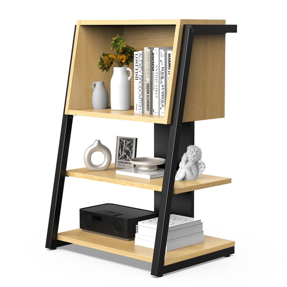 Fenge Bookcase, 4 Tier Open Bookshelf