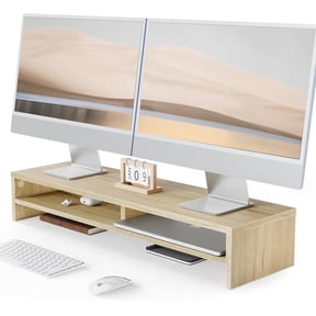 Fenge Monitor Stand, 31.5 Inch Computer Monitor Riser for Desk