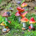 thumbnail image 1 of Fengga Desktop Dress Up Desktop Ornament Clearance! Animal Mushroom Small Ornaments Micro Landscape Crafts Diy Bonsai Decorations, 1Pc Ornament, 1 of 9
