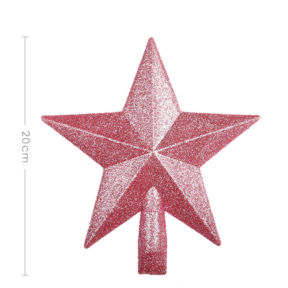Fengga Household Pendant Christmas Clearance, Pink Christmas Tree Star
