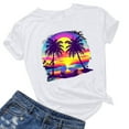 thumbnail image 1 of Fengqque 2025 Trendy Printed Short Sleeve T-Shirt, 1 of 4