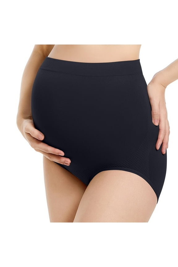 Maternity Bottom Panty Fits Tummy Pregnant Pes Plus Size Breathable High Waist Support Adjustable Cute Expression Printed Pregnancy Pants Leggings