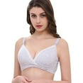 thumbnail image 1 of Fengqque Mother's Plus Size Nursing Soft Comfort Fit Bra Breast Feeding Non Steel Gathering Sagging Breast Feeding Bra, 1 of 7