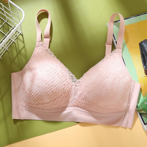 Fengqque Mother's Plus Size Nursing Soft Comfort Fit Bra No Steel Ring Lactation Vest Back Adjustment Yoga Running Bra