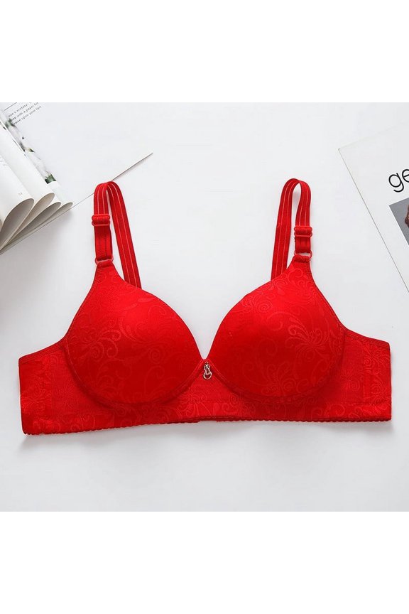 Mother's Plus Size Nursing Soft Comfort Fit Bra Seamless Wireless Bras No Underwire Comfortable Bralettes Push Up Bras