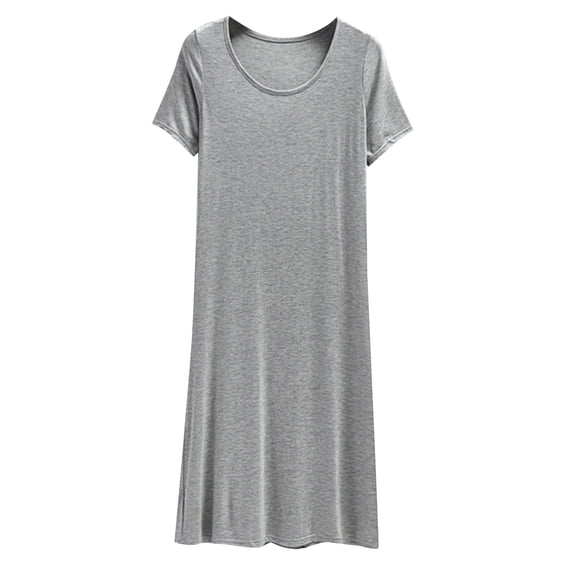 Fengqque Plus Size Women's Summer Dresses Loose Fit Flowing Pleats Bohemian Elegant Girls Doll Dresses Sunny Beach Party Suspenders Short Dress With Chest Thin Style Color Lnteged Short Sleeve