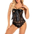 thumbnail image 1 of Fengqque Sexy Lingerie Women Sexy Lace Transparent Perspective Corset Underwear, 1 of 2