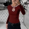 thumbnail image 1 of Fengqque Women's Fashion Casual 3/4 Sleeve V-Neck Button Down Knit Sweater Soft Slim Fit Cardigan White XL(XL), 1 of 4