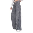 thumbnail image 1 of Fengqque Women's High Waisted Drawstring Straight Leg Wide Leg Pants, 1 of 2