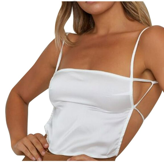 Fengqque Women's New Summer Casual Solid Color Slim Sleeveless Sweater