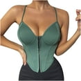 thumbnail image 1 of Fengqque Women's Small Waistcoat With Wrapped Chest Waist And Shoulder Vest, 1 of 4