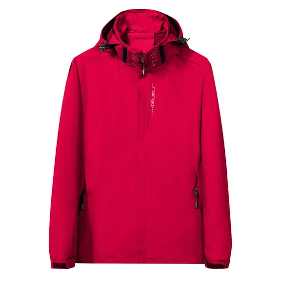 Fengqque Women's Softshell Warm Outdoor Windbreaker Waterproof Zipper Long Cycling Bike Coat New Fall And Winter Popular Outdoor Single Layer Screened Charge Coat