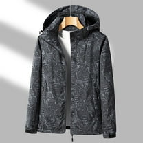 Fengqque Women's Softshell Warm Outdoor Windbreaker Waterproof Zipper Long Cycling Bike Coat Outdoor Single-Layer Charge Coat And Sports Mountaineering Suit Coat