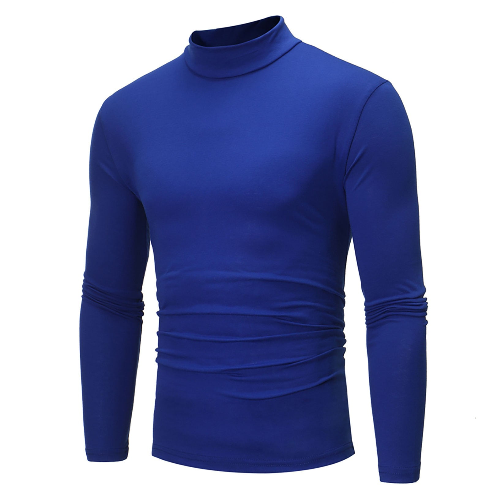 George Men's and Big Men's Interlock Mock Neck Shirt with