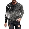 thumbnail image 1 of Fengyings Clearance Mens Long Sleeve Shirts Crew Neck Casual Tee Shirts Regular Fit Pullover T-Shirts, 1 of 5