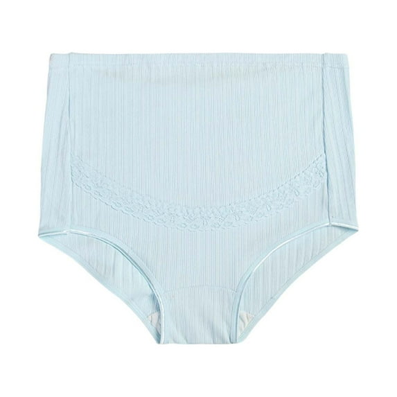 Fengyings Over Bump Maternity Underwear Cotton Plus Size Pregnancy Panties High Waist Postpartum Support Briefs