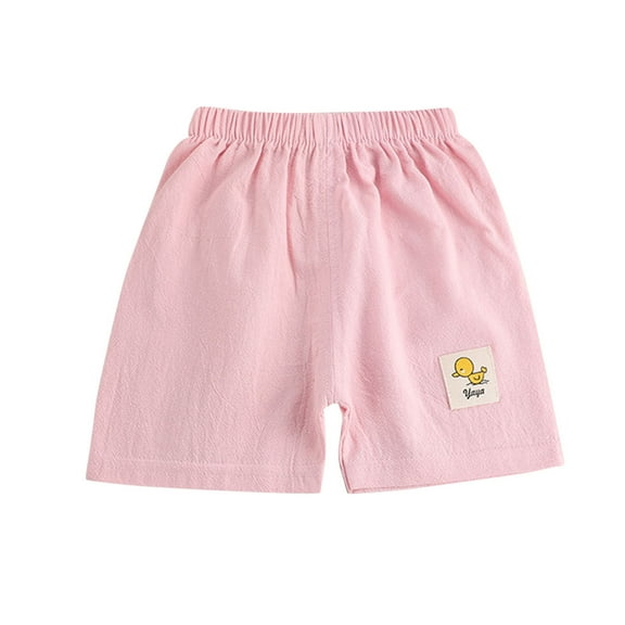 Fengyings Clearance Toddler Girls Boys Shorts Athletic Cotton Shorts Summer Clothes Solid Color Sports Short Pants With Pocke