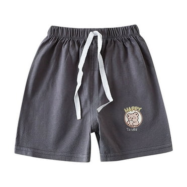 Fengyings Toddler Kids Boy Girl Shorts Boys Athletic Shorts with Drawstring