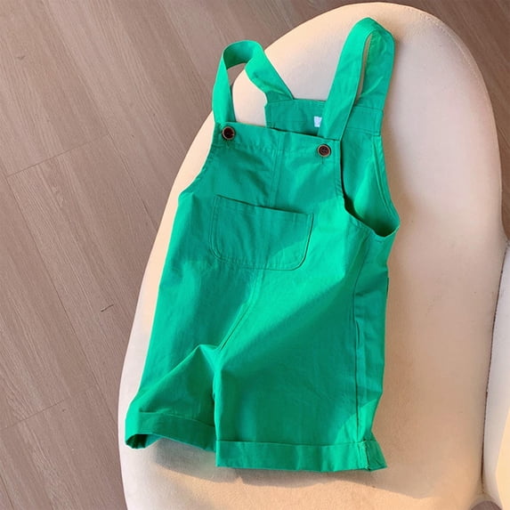 Fengyings Toddler Kids Girls Summer Romper Sleeveless Casual Romper Shorts Jumpsuit with Pockets