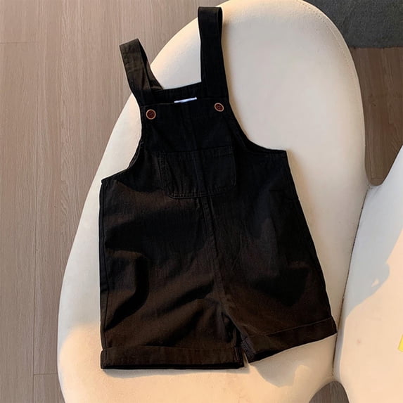 Fengyings Toddler Kids Girls Summer Romper Sleeveless Casual Romper Shorts Jumpsuit with Pockets