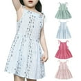 thumbnail image 1 of Fengyings kids Baby Girls Casual Dresses Toddler Floral Dress Print Sundress Princess Dress, 1 of 6