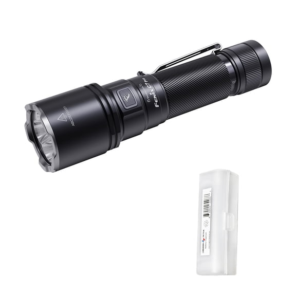 Fenix C7 Pro 4600 Lumem Tactical Fast Charging USB-C Flashlight + LumenTac 21700 Organizer