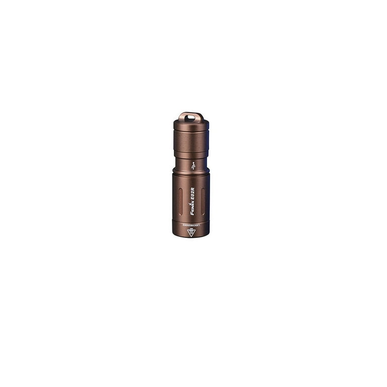 fenix e02r 200 lumen mini rechargeable keychain flashlight EDC - DISCONTINUED in 120mAh Li Fenix Flashlight E02R Rechargeable Keychain