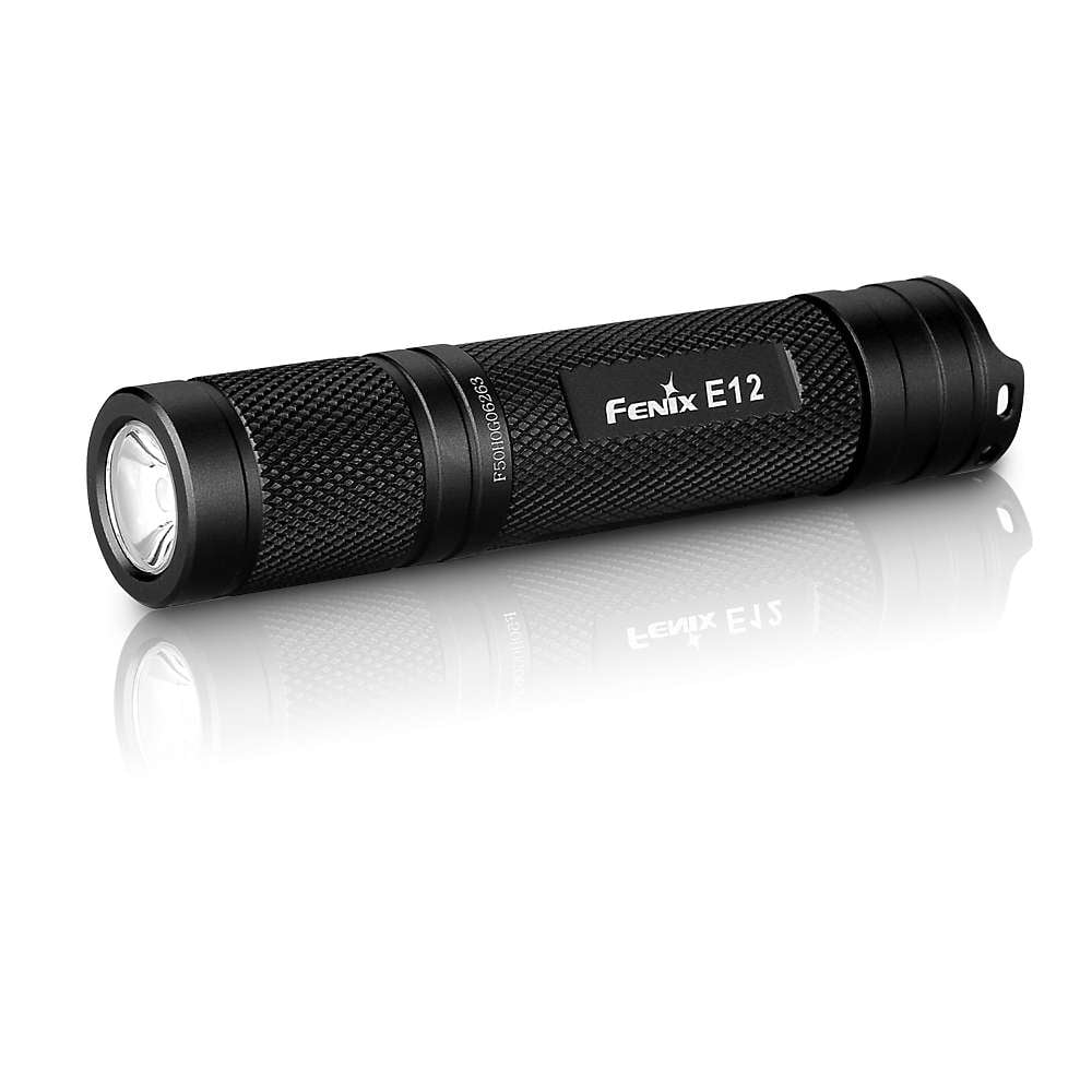 Fenix E12 130 Lumen E Series Flashlight Black