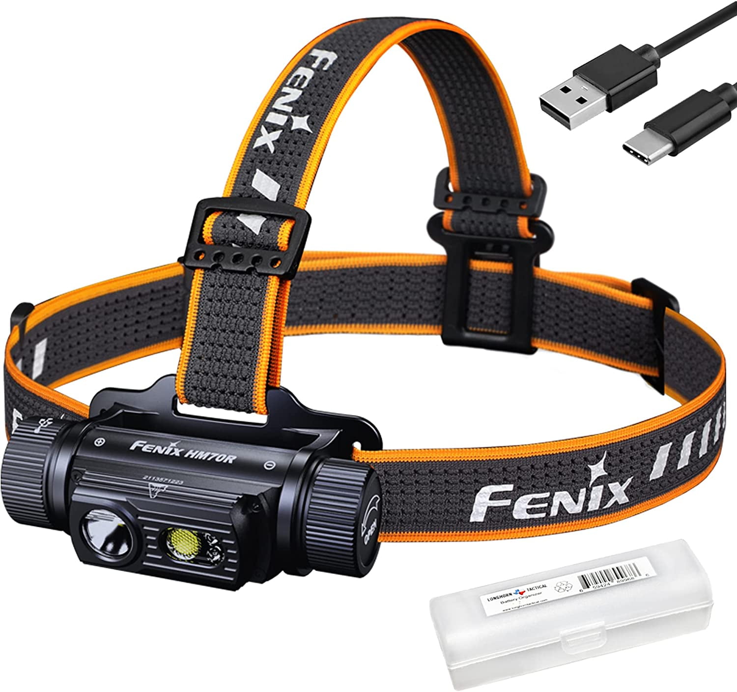 Fenix Hm R Headlamp Lumen Usb C Rechargeable With White High Cri And Red Beams And